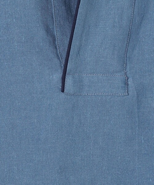 ブラウス シャツ BOURRIENNE CREPUSCULE BLUE リネンシャツ レディース BOURRIENNE ParisX ブラウス シャツ CREPUSCULE BLUE リネン