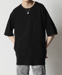 tシャツ コットンUSA 2WAY ロールアッ...の詳細画像1