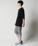 tシャツ コットンUSA 2WAY ロールアッ...の詳細画像4