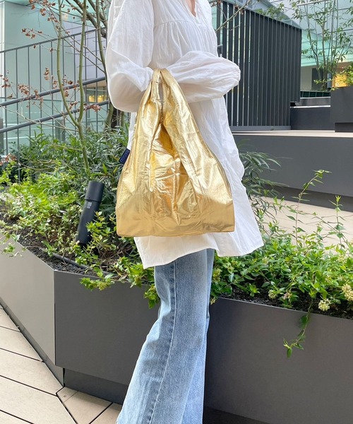 BAGGU（バグゥ） エコバッグ 「」メタリックBABY 23SS（日本限定