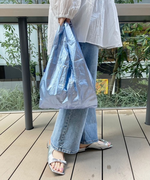 BAGGU（バグゥ） エコバッグ 「」メタリックBABY 23SS（日本限定