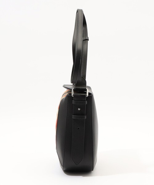 ショルダーバッグ バッグ 「別注」the dilettante ファブリック×レザー  