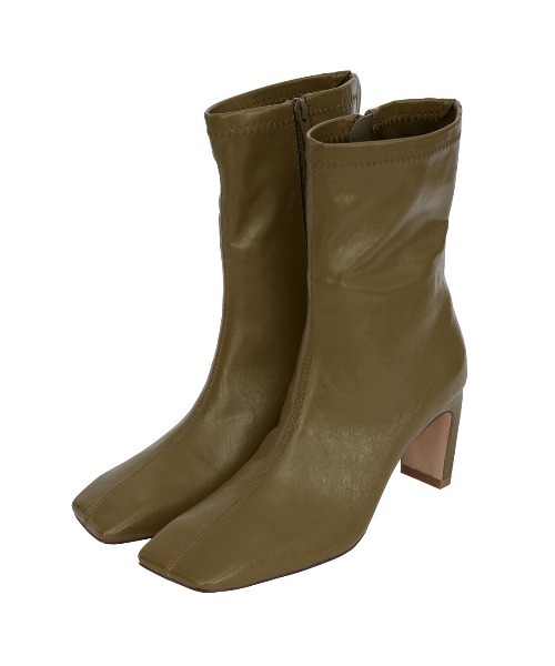 Ameri ブーツ DIAGONAL TOE BOOTS レディース : ZOZOTOWN Yahoo!店 