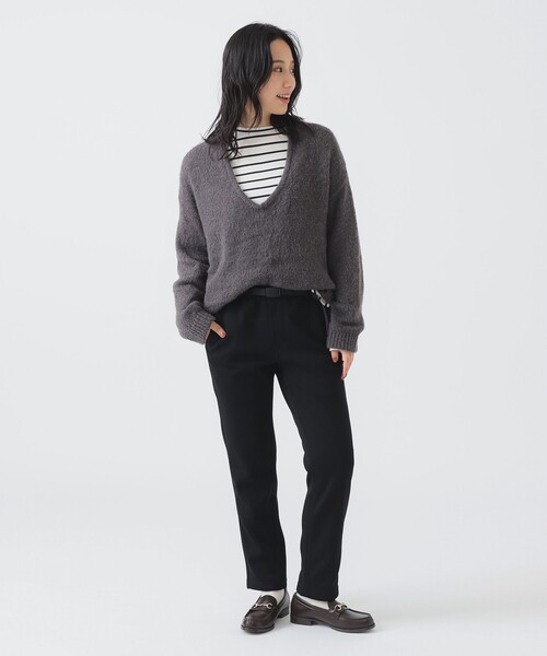 GRAMICCI パンツ / ボンディング ニットフリース テーパード