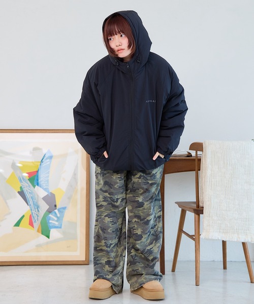 AIRWALK（エアウォーク） ダウンジャケット ダウン ワンポイント 中綿