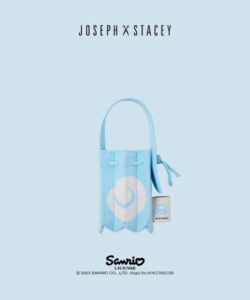 サンリオ - 正規品　ジョセフ&amp;ステイシー　ナノバッグ JOSEPH AND STACEY ポーチ ラッキープリーツニットナノバッグ