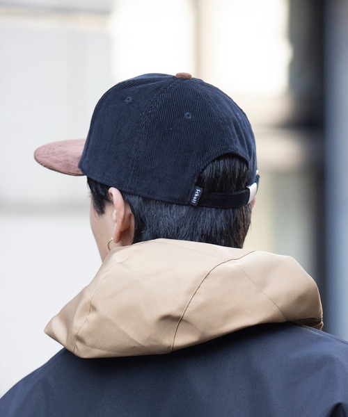 Schott N.Y.C キャップ 帽子 「SCHOTT」バイカラーコーデュロイ