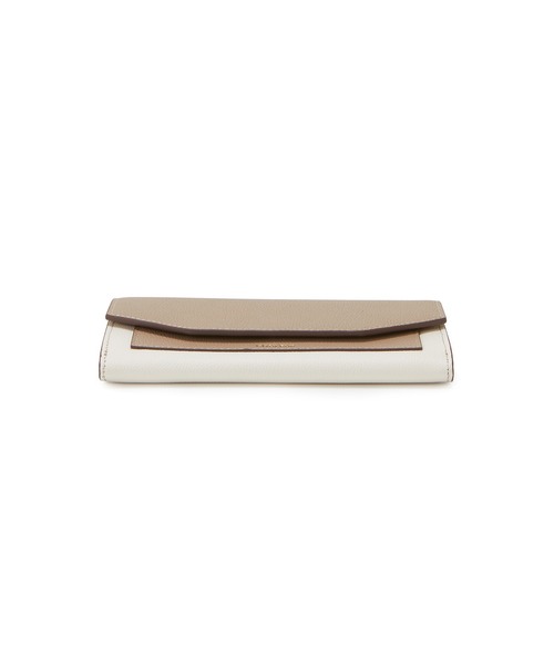 新品　TOPKAPI COULEUR パープル ホワイト 長財布 新品 TOPKAPI COULEUR パープル ホワイト 長財布