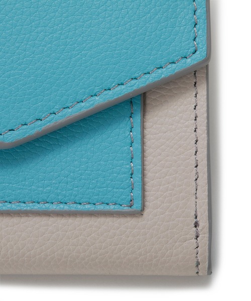 TOPKAPI COULEUR 財布 「TOPKAPI COULEUR」エンボスレザー バイ