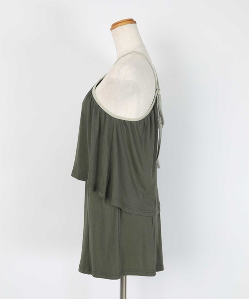 水着 Xホルターネックデザインフレアビキニ/セット水着 レディース | SEA DRESS | 05