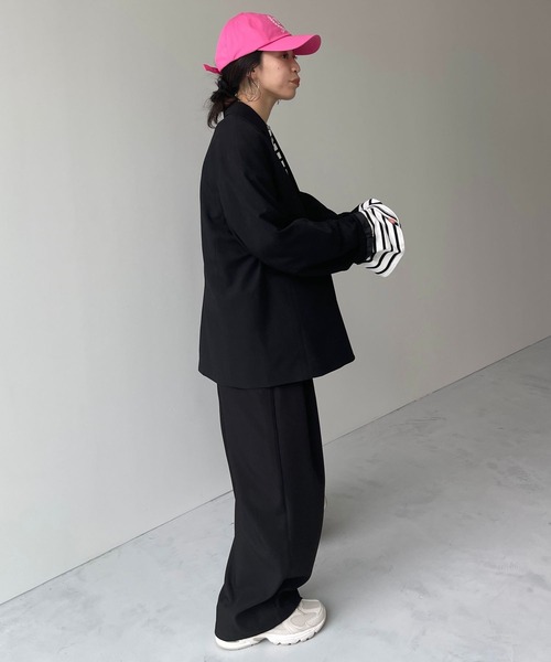 wee9s キャップ 帽子 pink cap / ピンクキャップ レディース