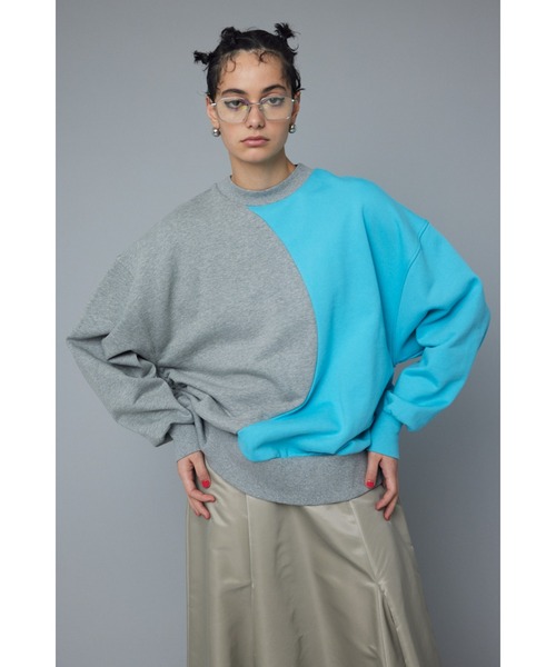 ヘリンドットサイ HeRIN.CYE サークルデザイントップス  トレーナー ヘリンドットサイ HeRIN.CYE サークルデザイントップス トレーナー