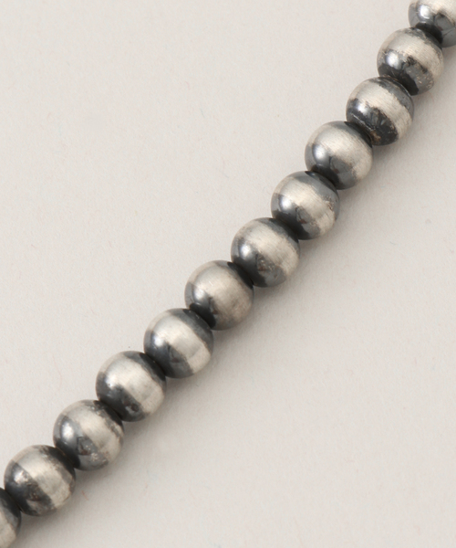 Framework INDIAN JEWELRY 5mm ビーズネックレス INDIAN JEWELRY 5mm シャイニービーズネックレス20インチ