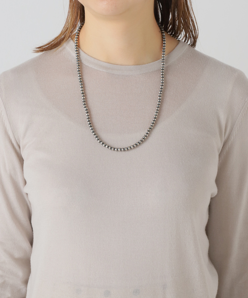 FRAMeWORK ネックレス INDIAN JEWELRY 5mmボールビーズ