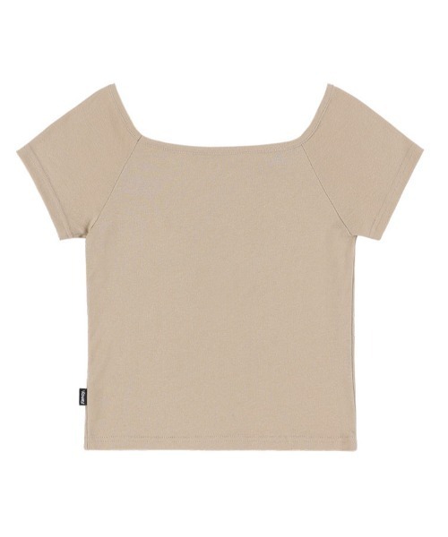 tシャツ A'GEM/9 × .kom 「 FANCY CLUB/ファンシークラブ」 MATILDA OFF-SHOULDER TEE/オフショルダー A'GEM/9 × .kom 『 FANCY CLUB/ファンシークラブ』 MATILDA OFF