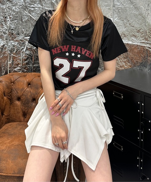 D&amp;G - D&amp;G・メッシュTシャツ GU公式 | スタイルドライメッシュクルーネックT(半袖)
