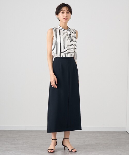 【新品タグ付き】ANAYI パウダリータイトロング スカート ANAYI｜【セットアップ対応商品】パウダリータイトロング