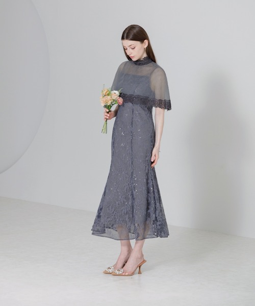 Leja」 半袖ワンピース MEDIUM グレー レディース : 84558693 