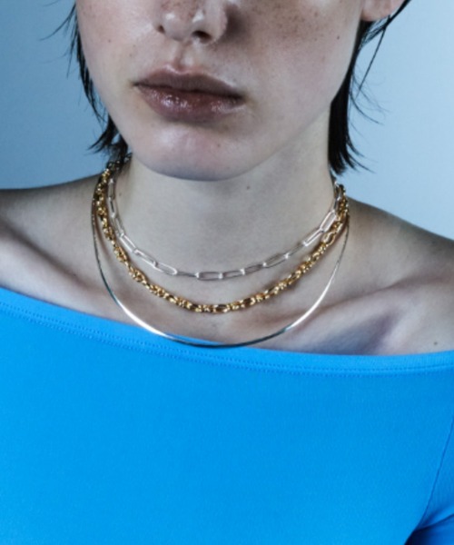 quip queint（クイップクエイント） ネックレス oval chain choker