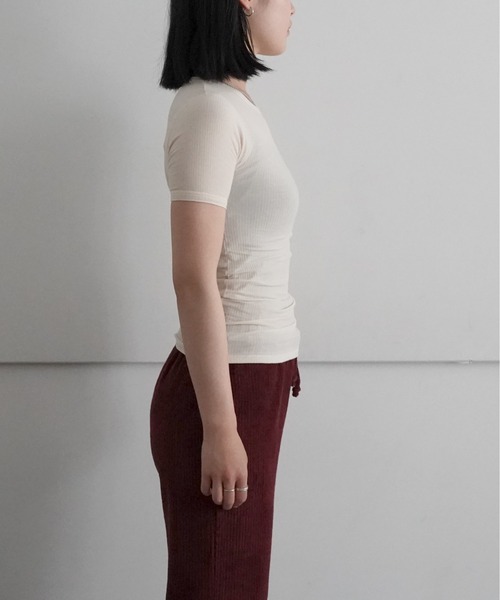 BASERANGE tシャツ HEART SHORT SLEEVE レディース : ZOZOTOWN