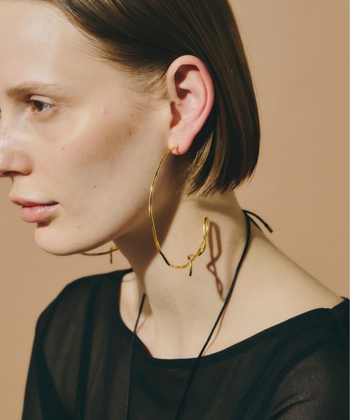ピアス 「金属アレルギー対応」Spiral Needle Pierce/スパイラル