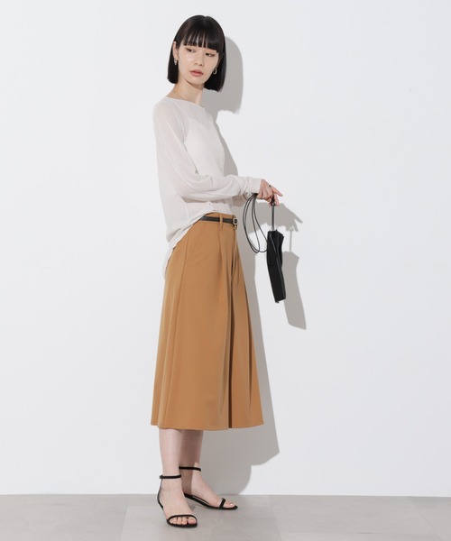 Apo（s）ture ワイドパンツ スラックス パンツ KATY-001/TR