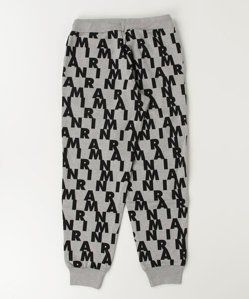 美品　MARNI Kids ＆ Junior 総柄ブランドロゴスウェットパンツ MARNI パンツ MARNI（マルニ）Kids ＆ Junior ブランドロゴ