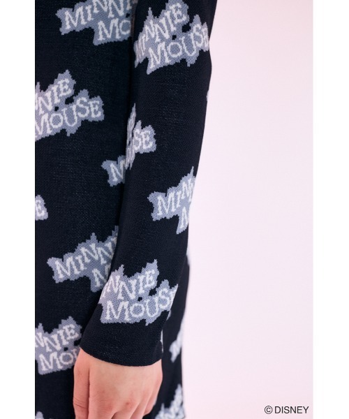 Disney SERIES CREATED by MOUSSY ワンピース MD LOGO JQD KNIT