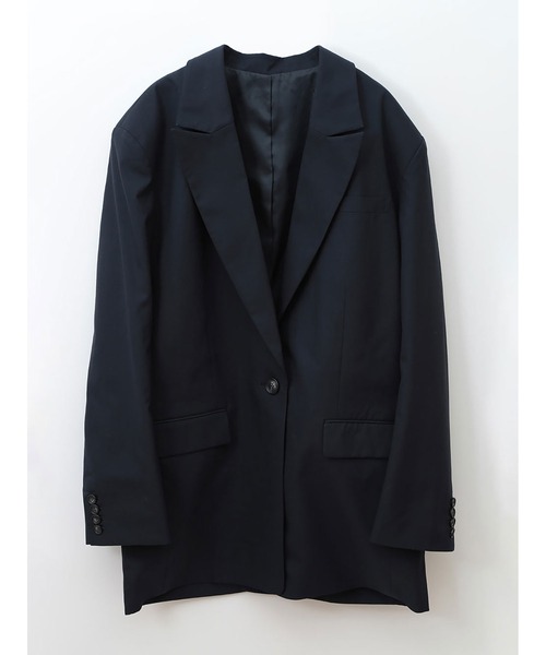 COELIE オーバーショルダーテーラードジャケット　ダークブラウン S aoi186 × @searoomlynn_official collab オーバーショルダー