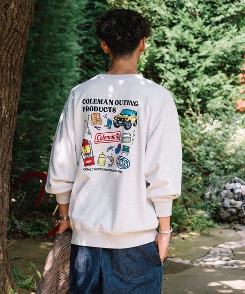 FREAK'S STORE tシャツ Coleman/コールマン 別注 フィッシング