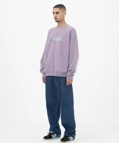スウェット・トレーナー YESEYESEE YES Steel Logo Sweatshirt Cocoa YS243TSWCW01COA yeseyesee® :: Y.E.S Steel Logo Sweatshirt Cocoa