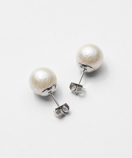 ciite' ピアス 「12mm」 選べるパールピアス （コットンパール