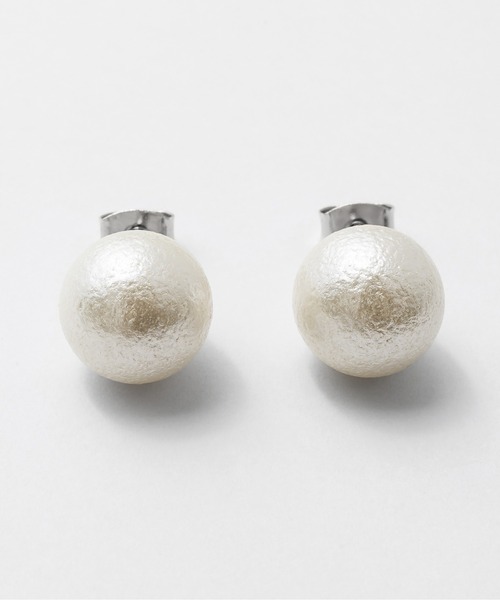 ciite' ピアス 「12mm」 選べるパールピアス （コットンパール