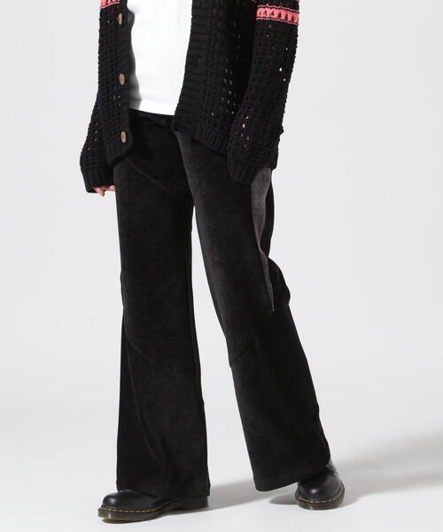 パンツ VOLTAGE CONTROL FILTER/ヴォルテージコントロールフィルター/BIAS VELVET FLARE PANTS レディース