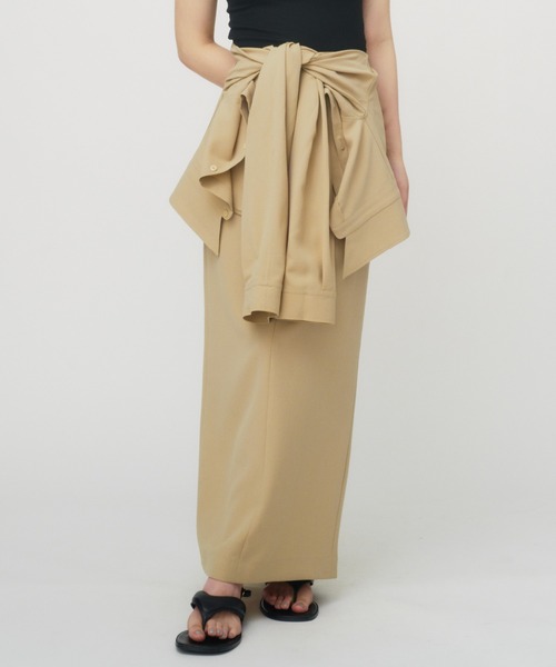 SHIRT LAYERD SKIRT/シャツレイヤードスカート FRAY I.D（フレイアイディー）の「【pierre cardin】シャツ