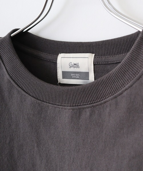tシャツ 「SUNNY SMITH」Smith Signature ワンポイント刺繍ロングスリーブTシャツ レディース メンズ Sunny Smith tシャツ Sunnysmith Signature ワンポイント刺繍