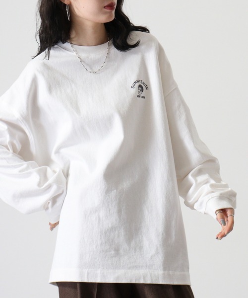 Sunny Smith tシャツ Sunnysmith Signature ワンポイント刺繍