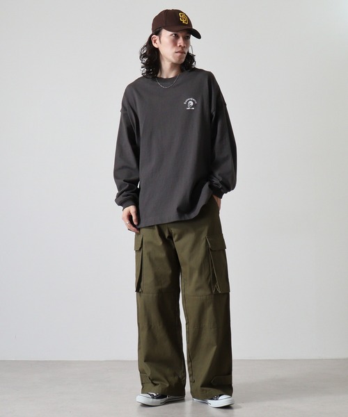 カラーワンポイントTシャツ&ロングパンツ SIDEWAY STANCE tシャツ 「SIDEWAY STANCE」オリジナル ワン