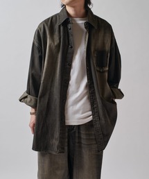 シャツ FADEオーバーデニムシャツ メンズ｜ZOZOTOWN Yahoo!店