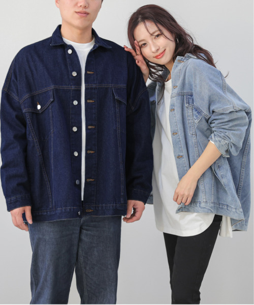 La-gemme デニムジャケット gジャン 「ユニセックス」 ビッグ