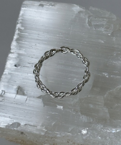 whoseA（フーシー） 指輪 リング 「silver925」TwistchainRING