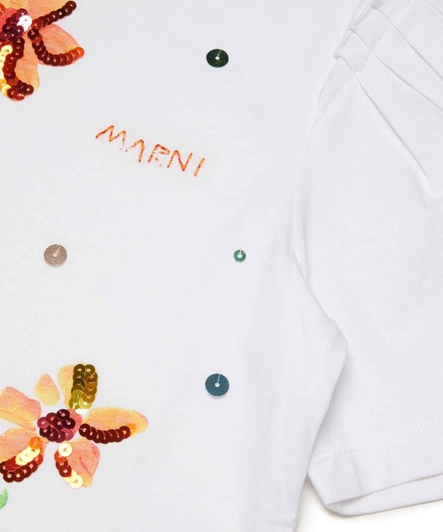MARNI（マルニ） tシャツ 入学式 Kids ＆ Junior フラワー半袖Tシャツ