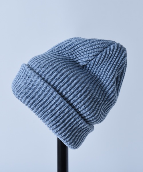 「CALIFORNIA OUTFITTERS」 ニットキャップ ONESIZE インディゴブルー レディース_画像3