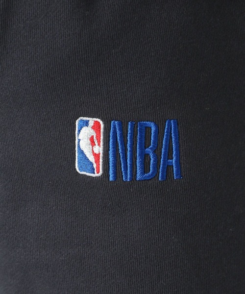 【廃盤品】NBA/エヌビーエ　チームロゴ刺繍　スウェットパンツ グレー 廃盤品】NBA/エヌビーエ チームロゴ刺繍 スウェットパンツ