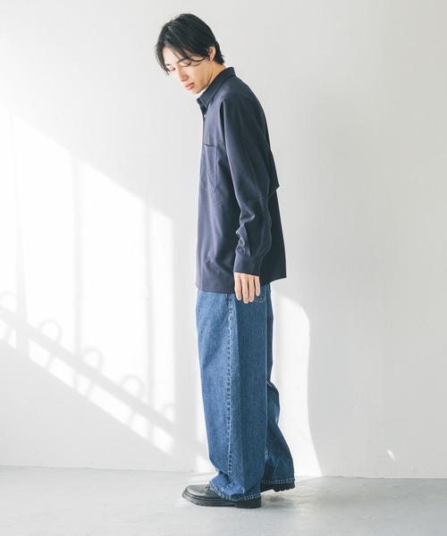 LOWRYS FARM（ローリーズファーム） シャツ ドライタッチレギュラー