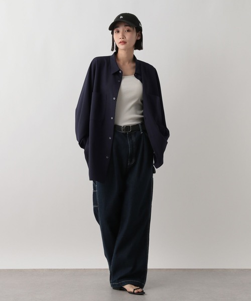 LOWRYS FARM（ローリーズファーム） シャツ ドライタッチレギュラー