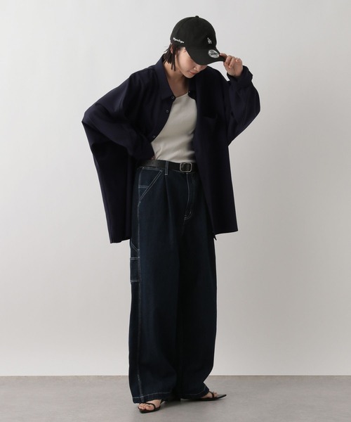 LOWRYS FARM（ローリーズファーム） シャツ ドライタッチレギュラー