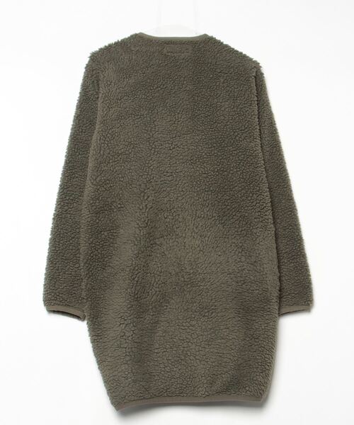 「WILD THINGS」 ノーカラーコート X-SMALL グリーン メンズ_画像2