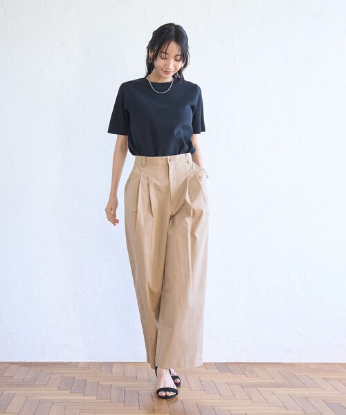 coen（コーエン） ニット セーター サラコソウバリクルー5分袖サマー