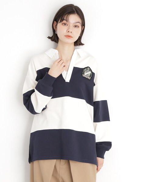 THE SHOP TK tシャツ ラガーシャツ/洗濯機OK レディース : ZOZOTOWN